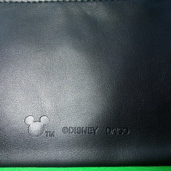 Disney Mickey Mouse Nylon Bag Minnie Bow Vinyl Wallet Pouch Stationery Set Japan - Picture 8 of 8